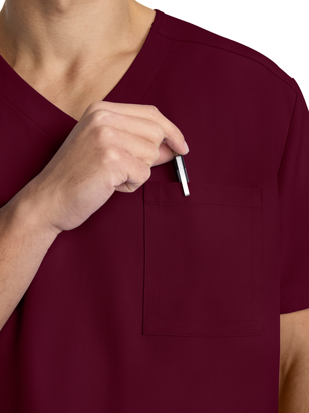 Cherokee - WW Originals Ultra - Men's 3-Pocket Tuck-In V-Neck Top 4