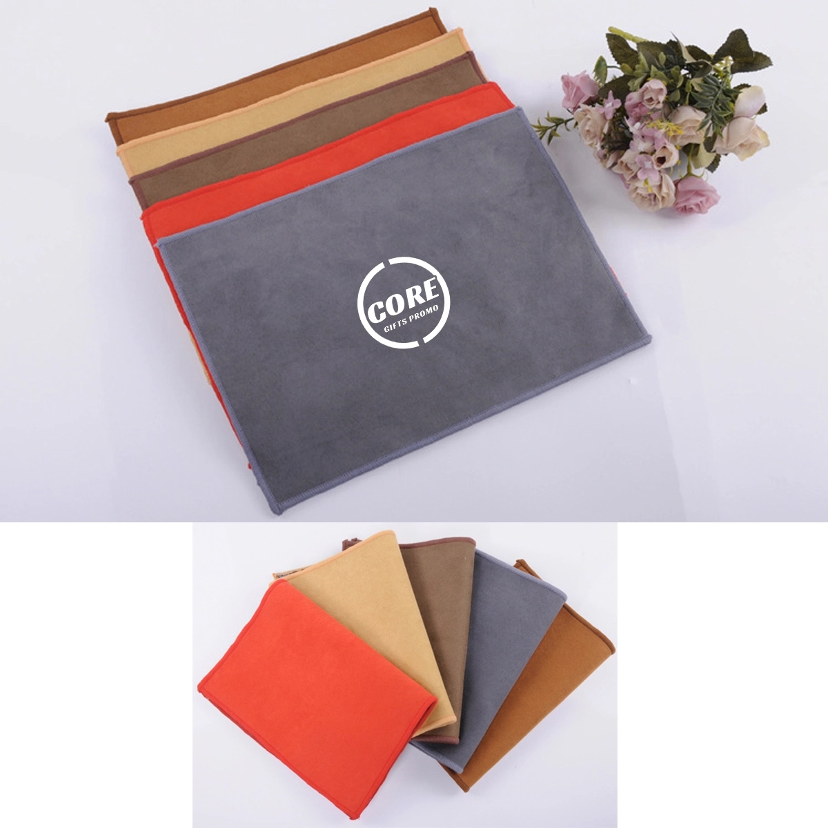 Double Sided Cleaning Washing Suede Towel 2