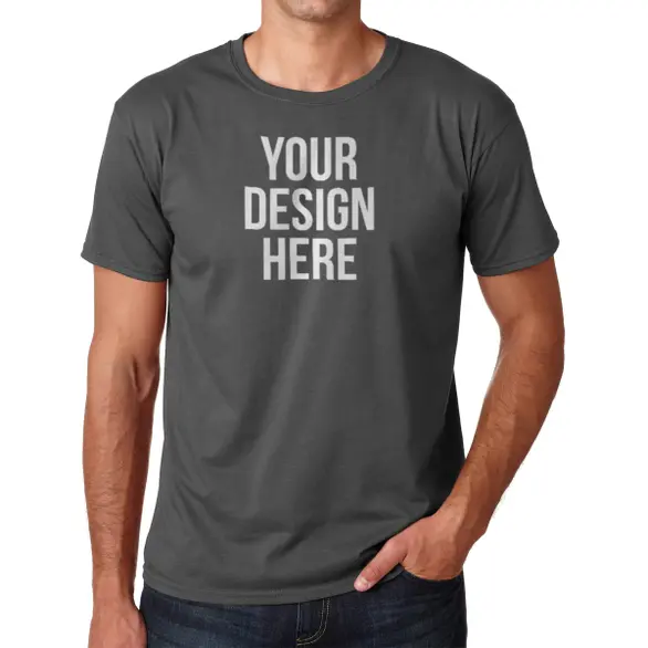 Crew Neck 100% Cotton Softstyle T-Shirts 3