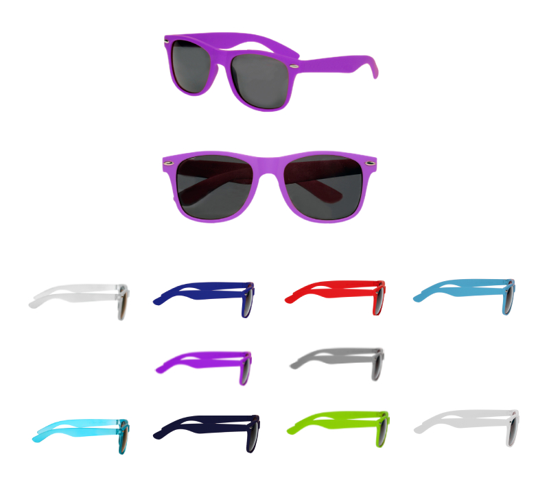 UV Protection Smooth Plastic Sunglasses 14