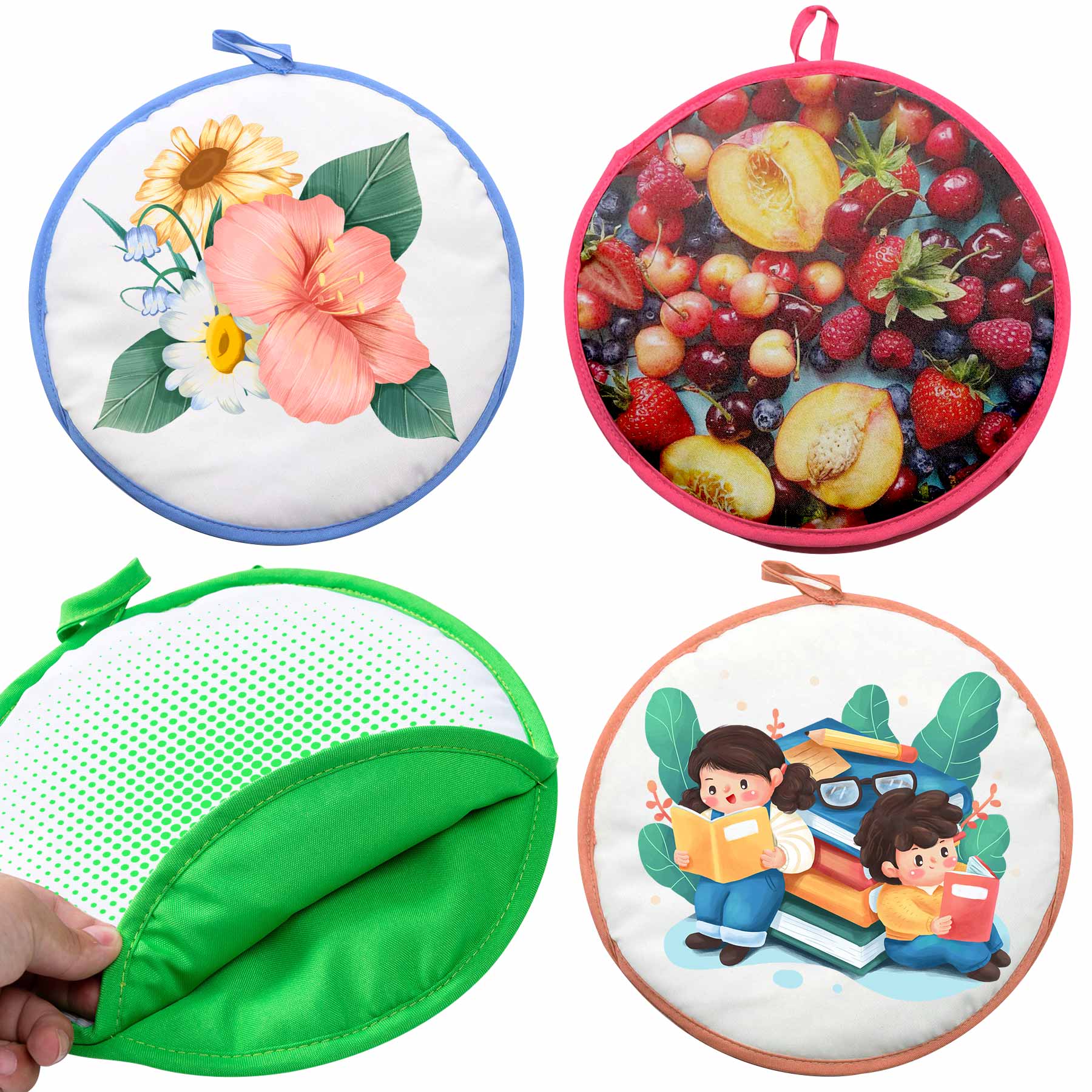 Cloth Tortilla Holder Warmer Pouch 2