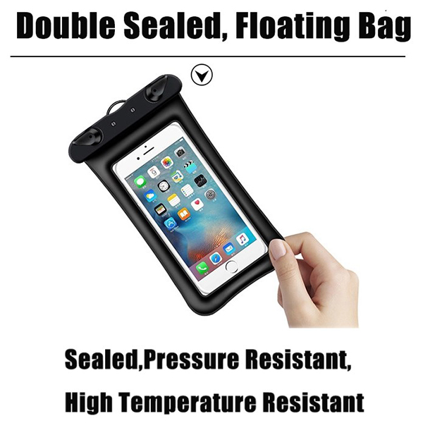 Drifting and diving inflation waterproof mobile phone bag 5