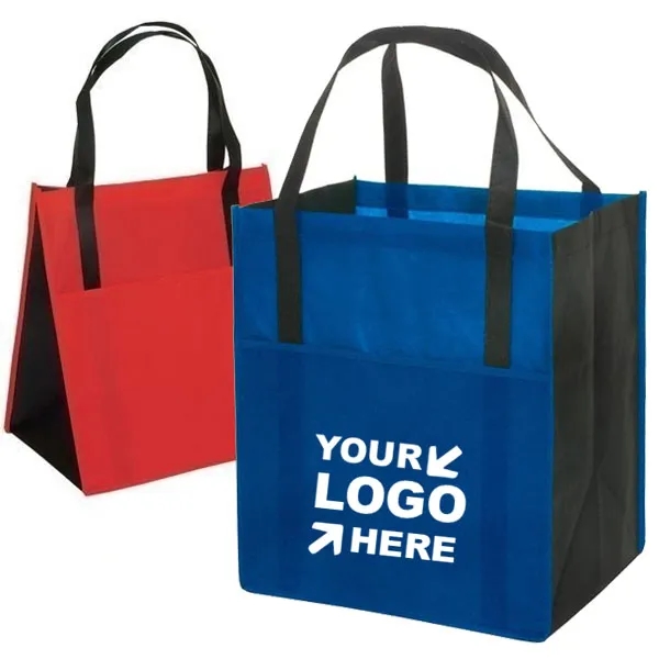 Metro Enviro-Shopper Non-Woven Tote Bag - 13"w x 15"h x 10"d 1