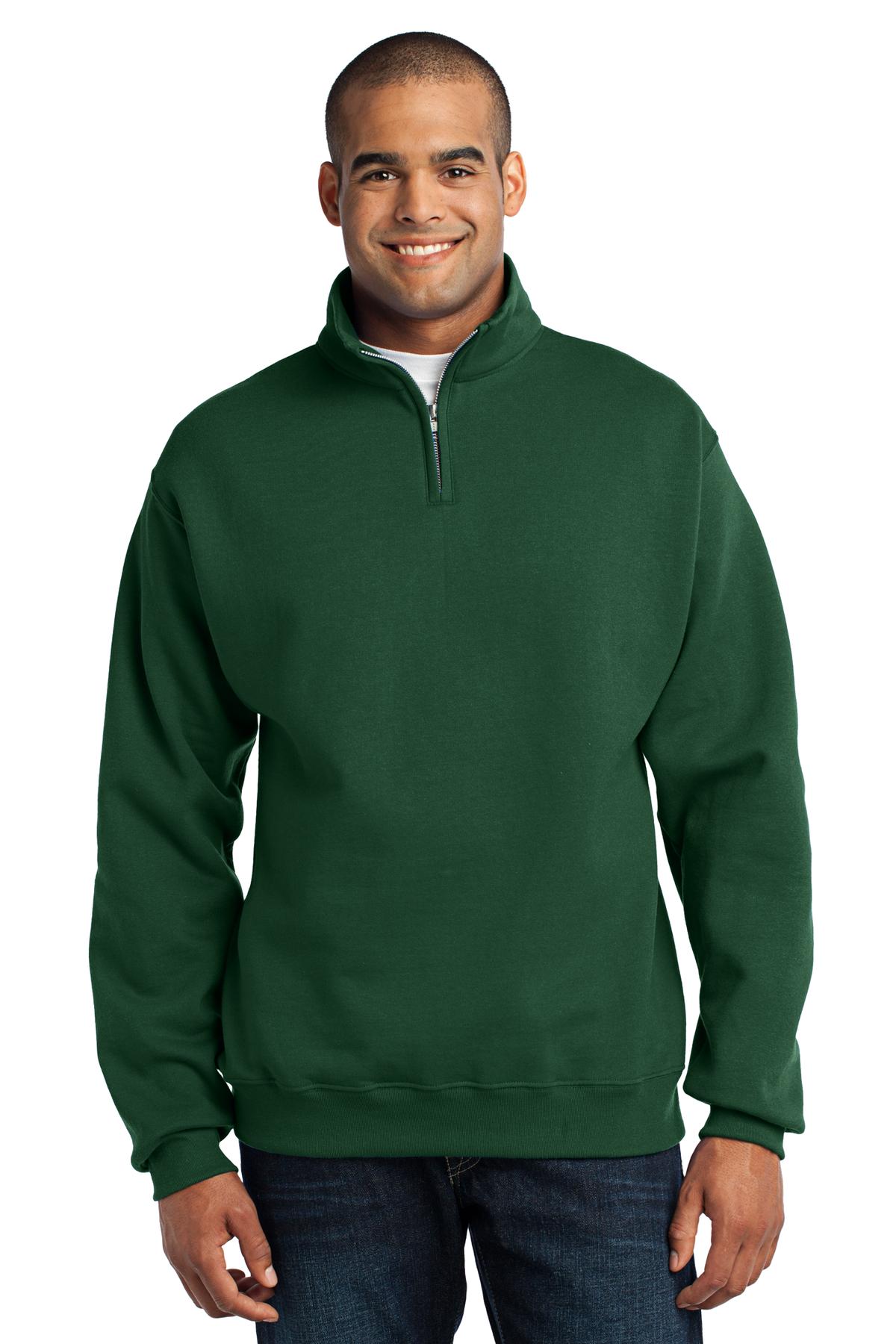 Jerzees® NuBlend 1/4-Zip Cadet Collar Sweatshirt 34