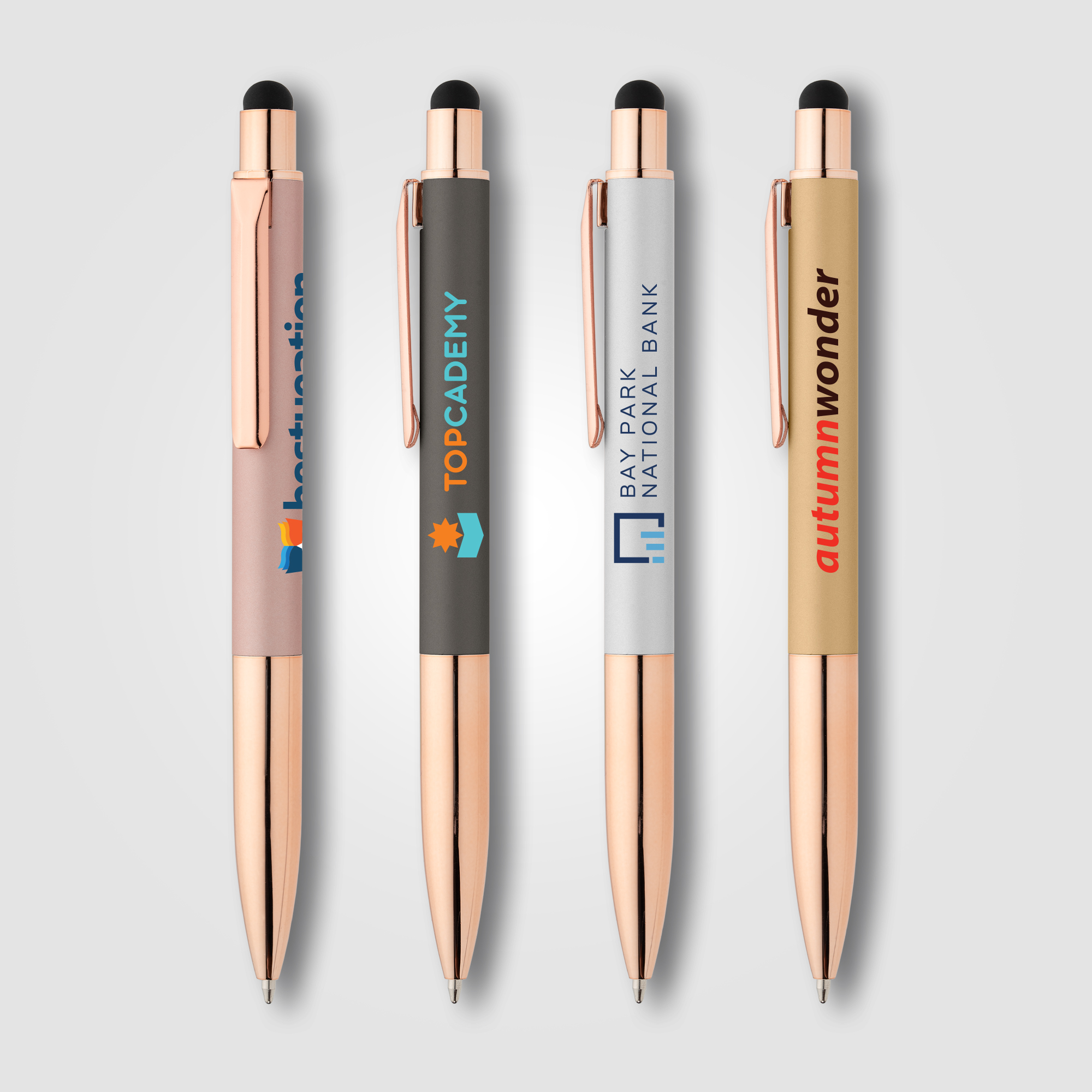 Baltic Softy Rose Gold Pen w/ Stylus