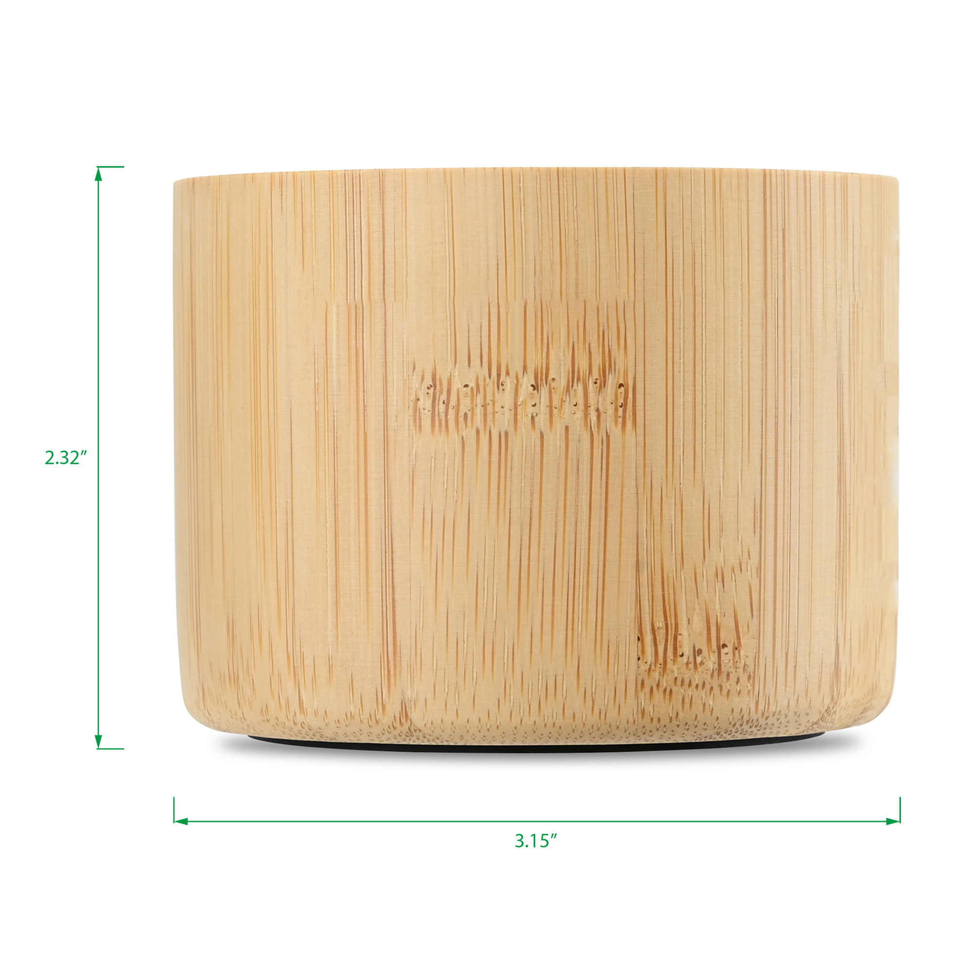 Reed Circle Bamboo Wireless Speaker 3