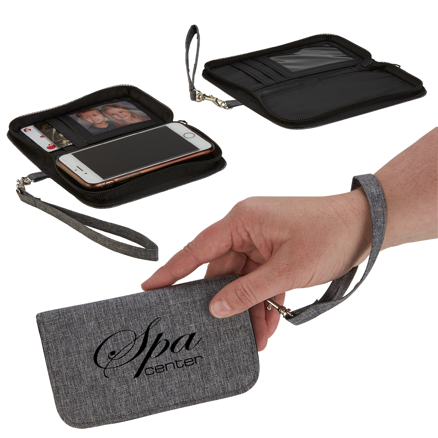 Heathered On-The-Go Wallet
