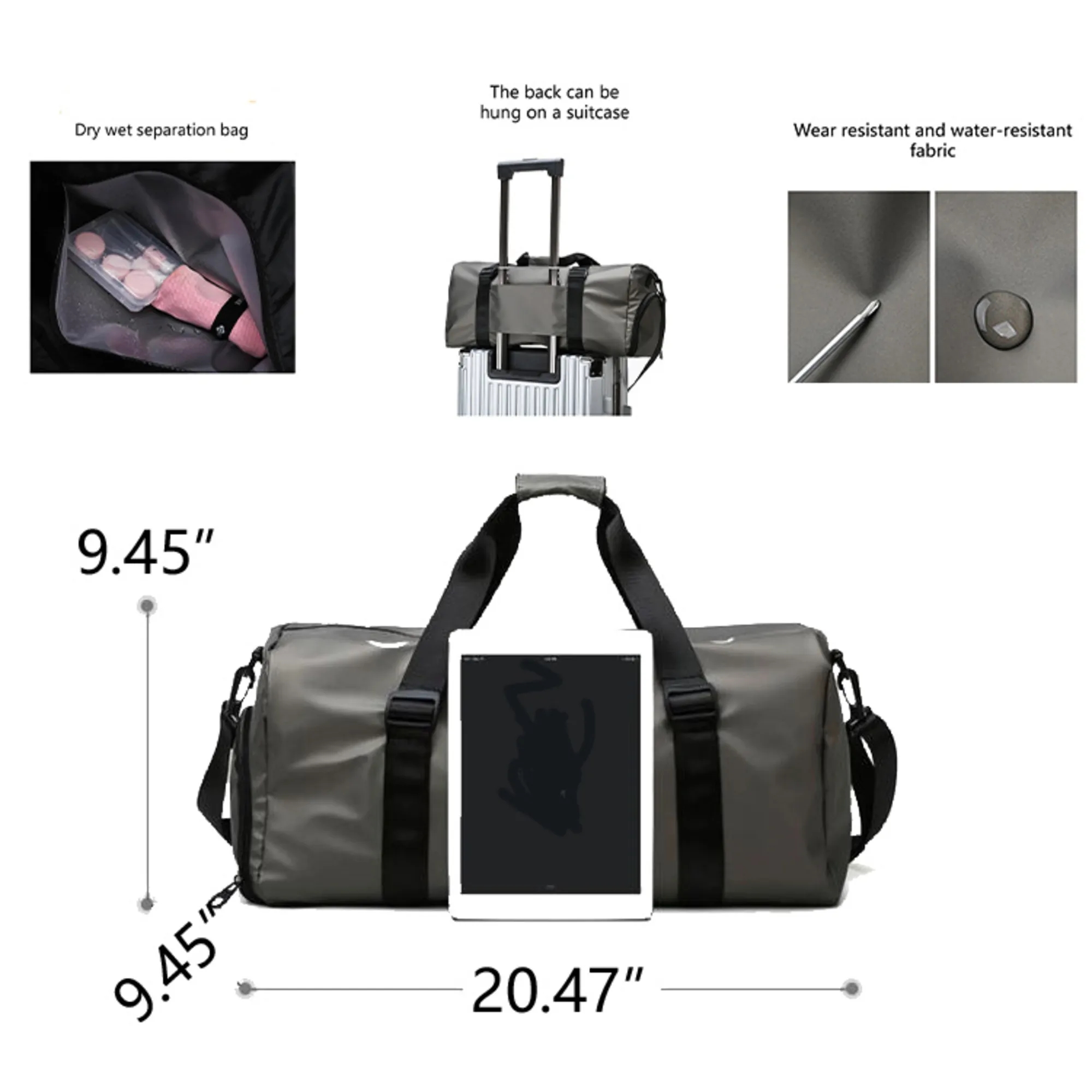 One Shoulder Crossbody Travel Bag 5