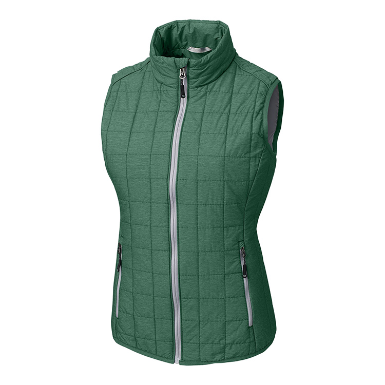 Cutter and Buck Ladies PrimaLoft Full Zip Puffer Vest 7