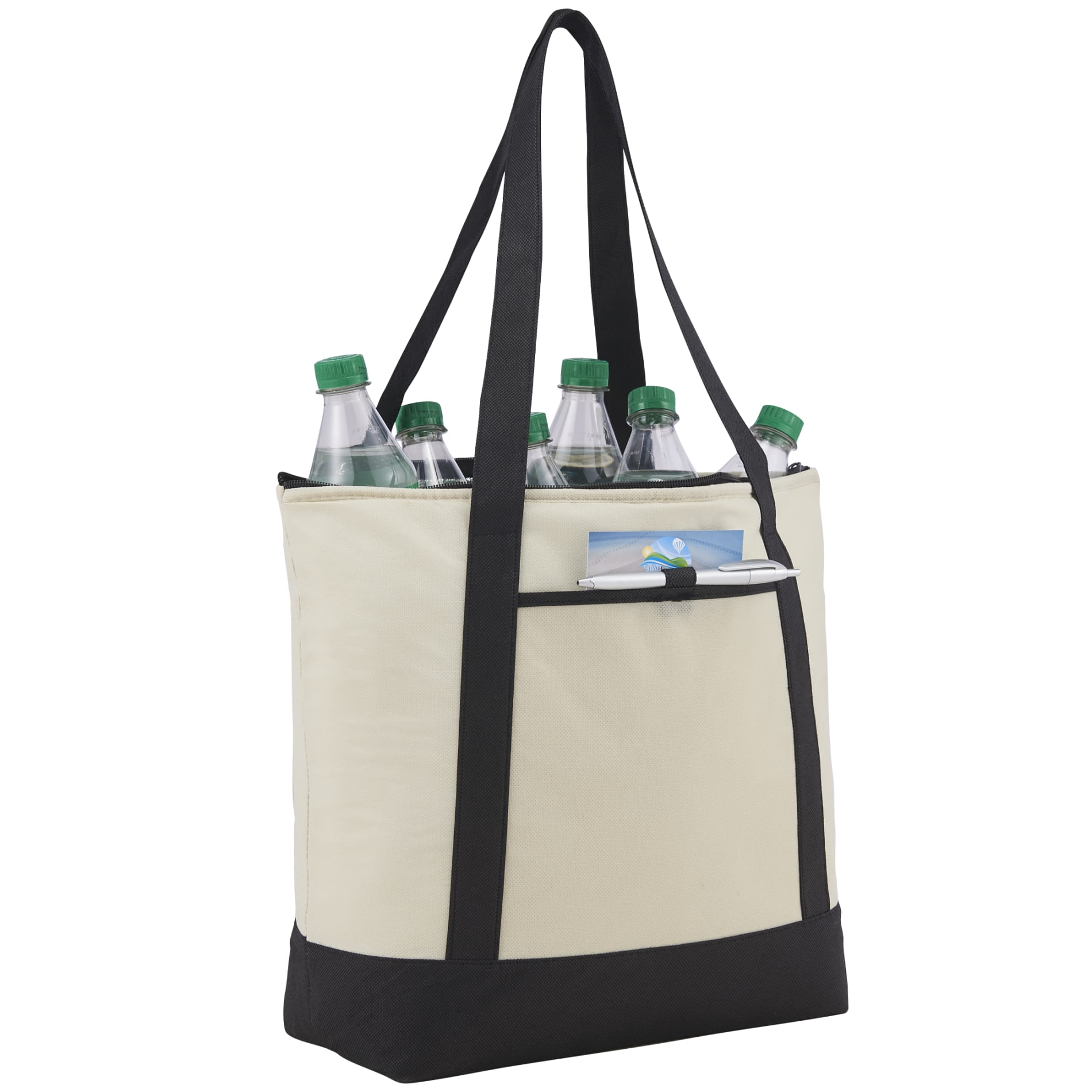 Lighthouse 24-Can Non-Woven Tote Cooler 13