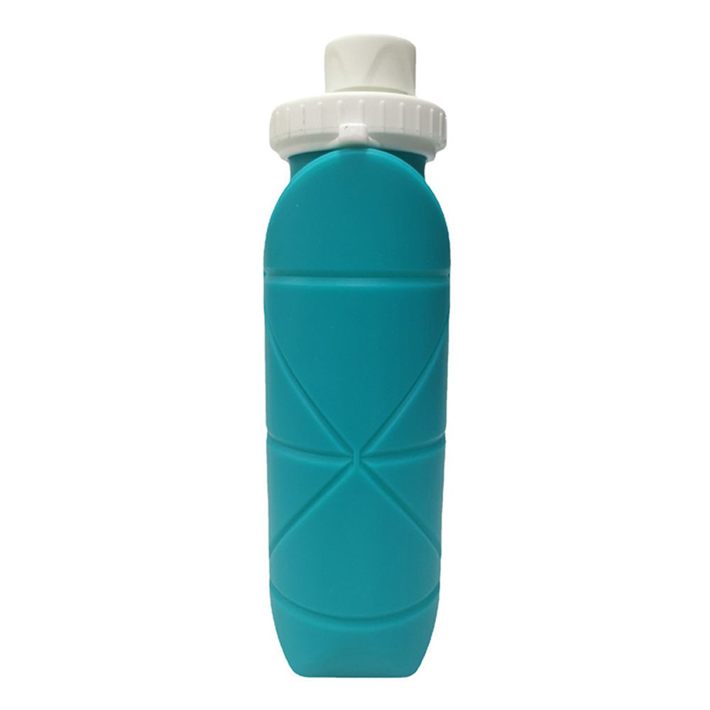 600ML Folding Silicone Water Bottle 1