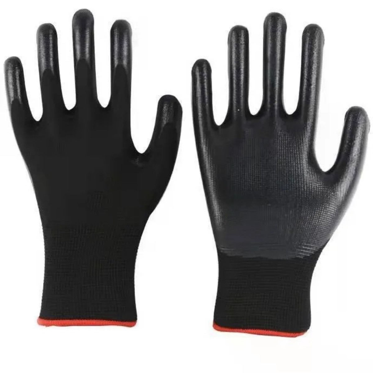 Silkscreen Printed Industrial Gloves for Workplace Safety 2