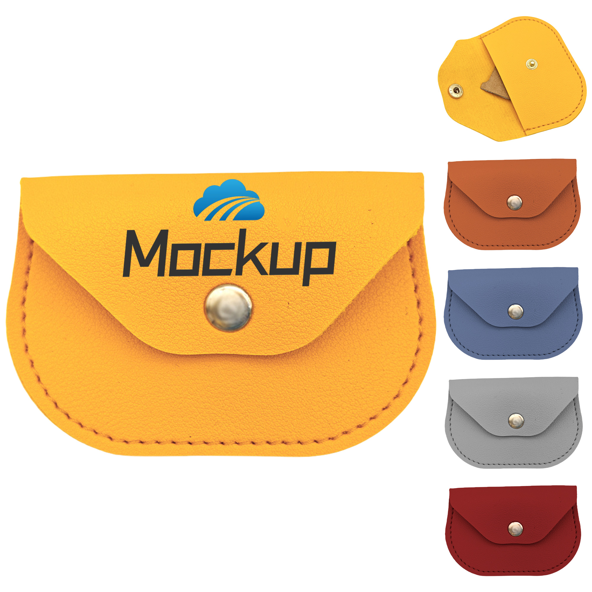 Mini Leather Card Case Wallet 5