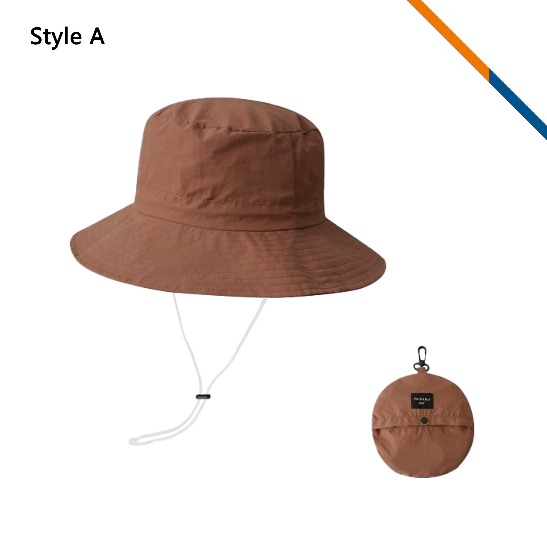 PeakBrim Foldable Hiking Bucket Hat With String 28