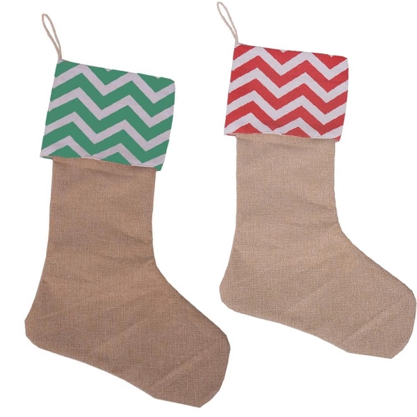 Canvas Christmas Stocking Bag 7