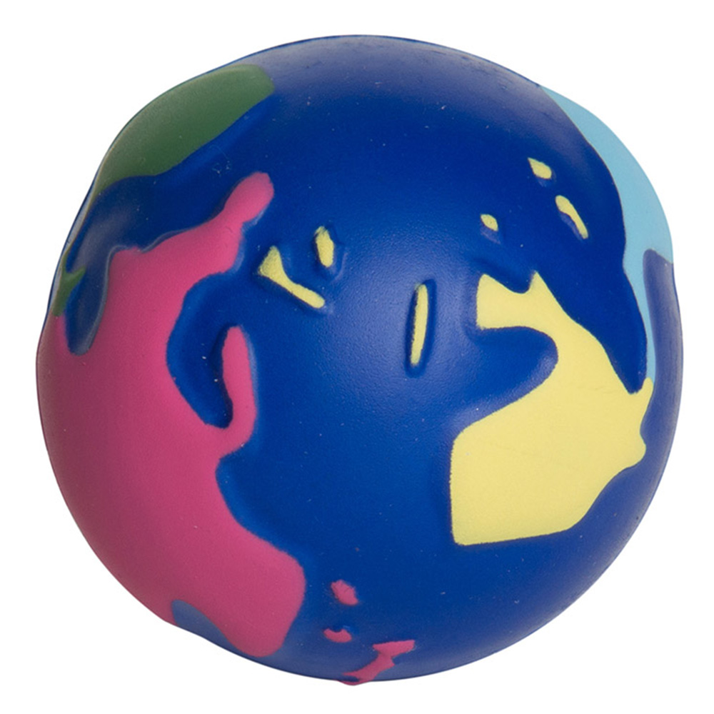 Multi-Color Earth Stress Ball 6
