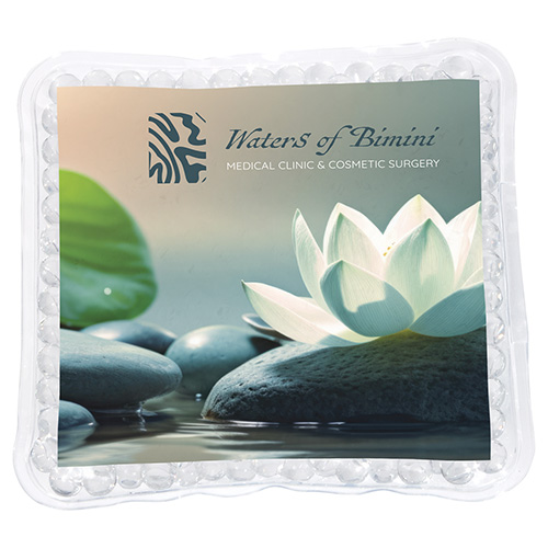 Full-Color Square Aqua Pearls™ Hot/Cold Pack 62
