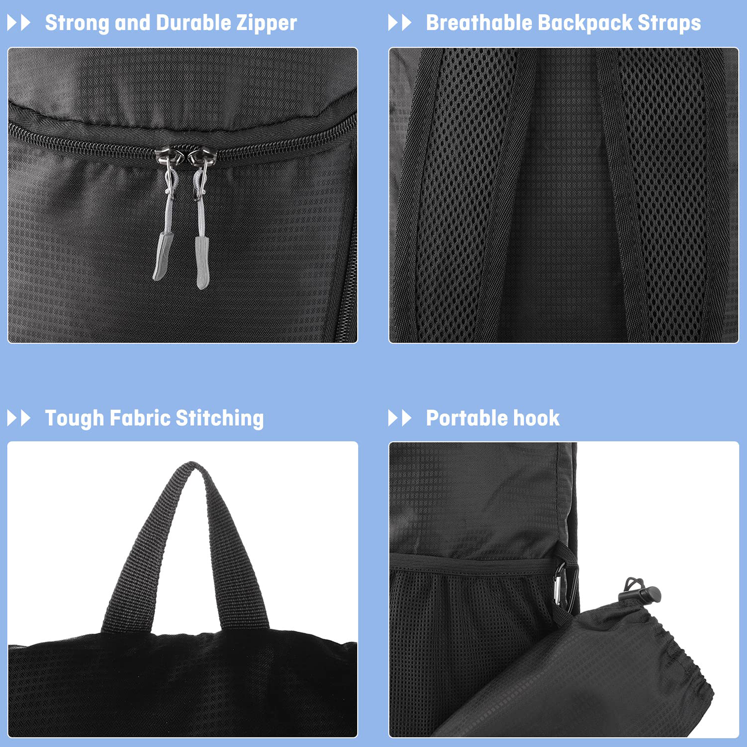 Waterproof Durable Lightweight Backpack 3