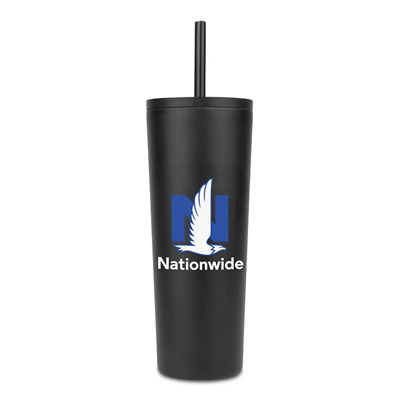 Natick 27oz Double Wall SS Mug with Straw 5