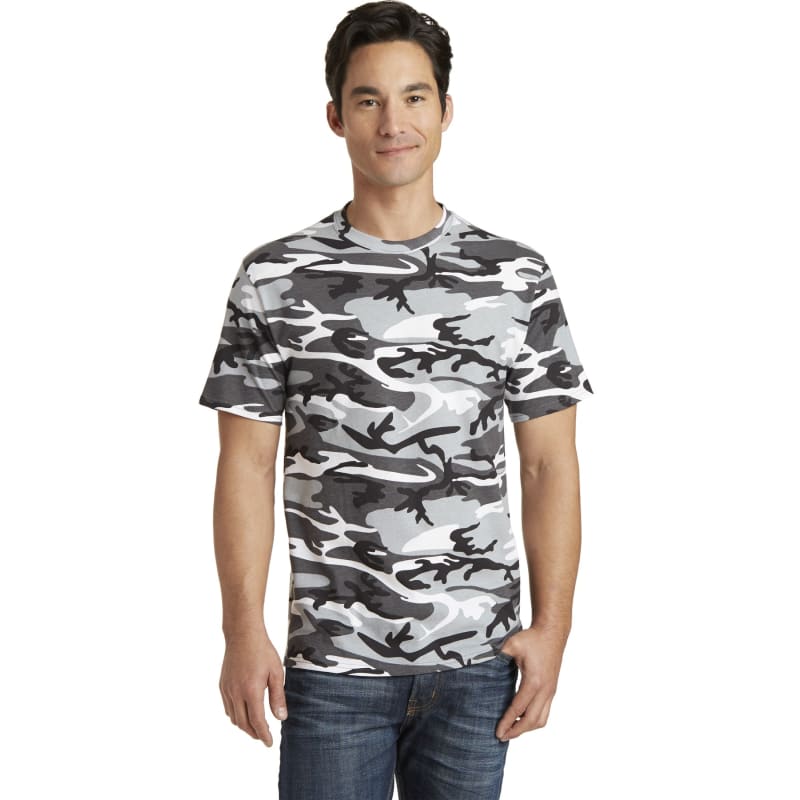 Port & Company Core Cotton Camo Tee. 3
