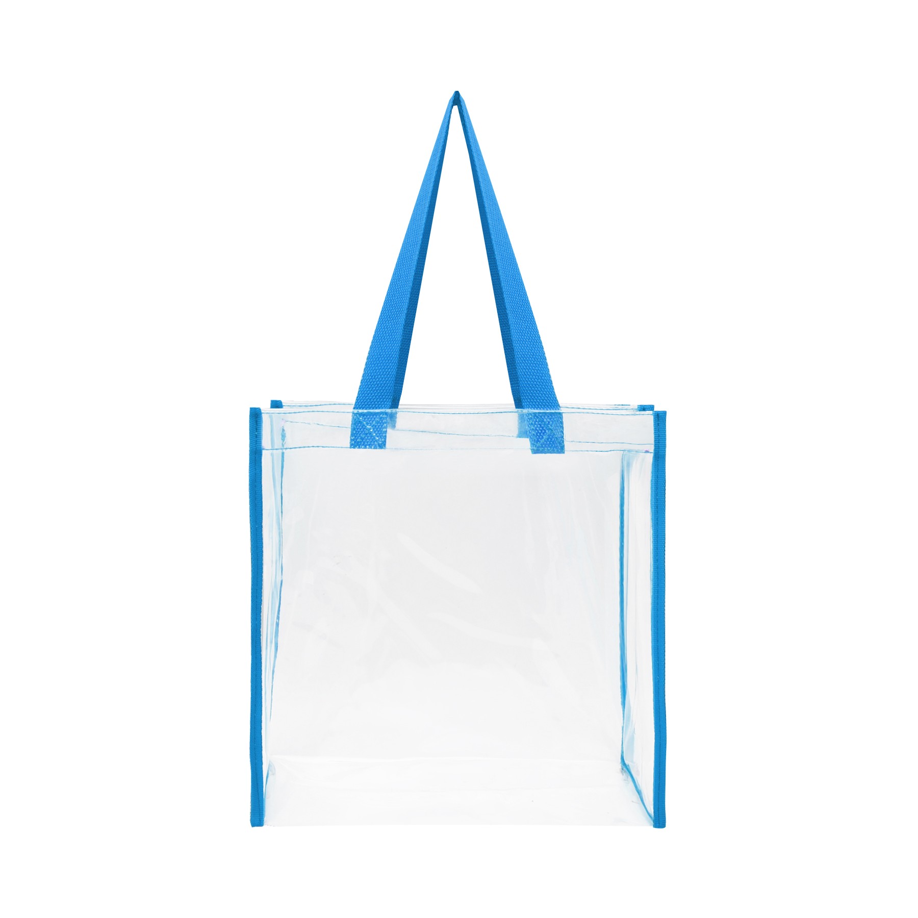 Stadium Approved Clear Transparent Pvc Tote Bag (12"X12"X6") 15