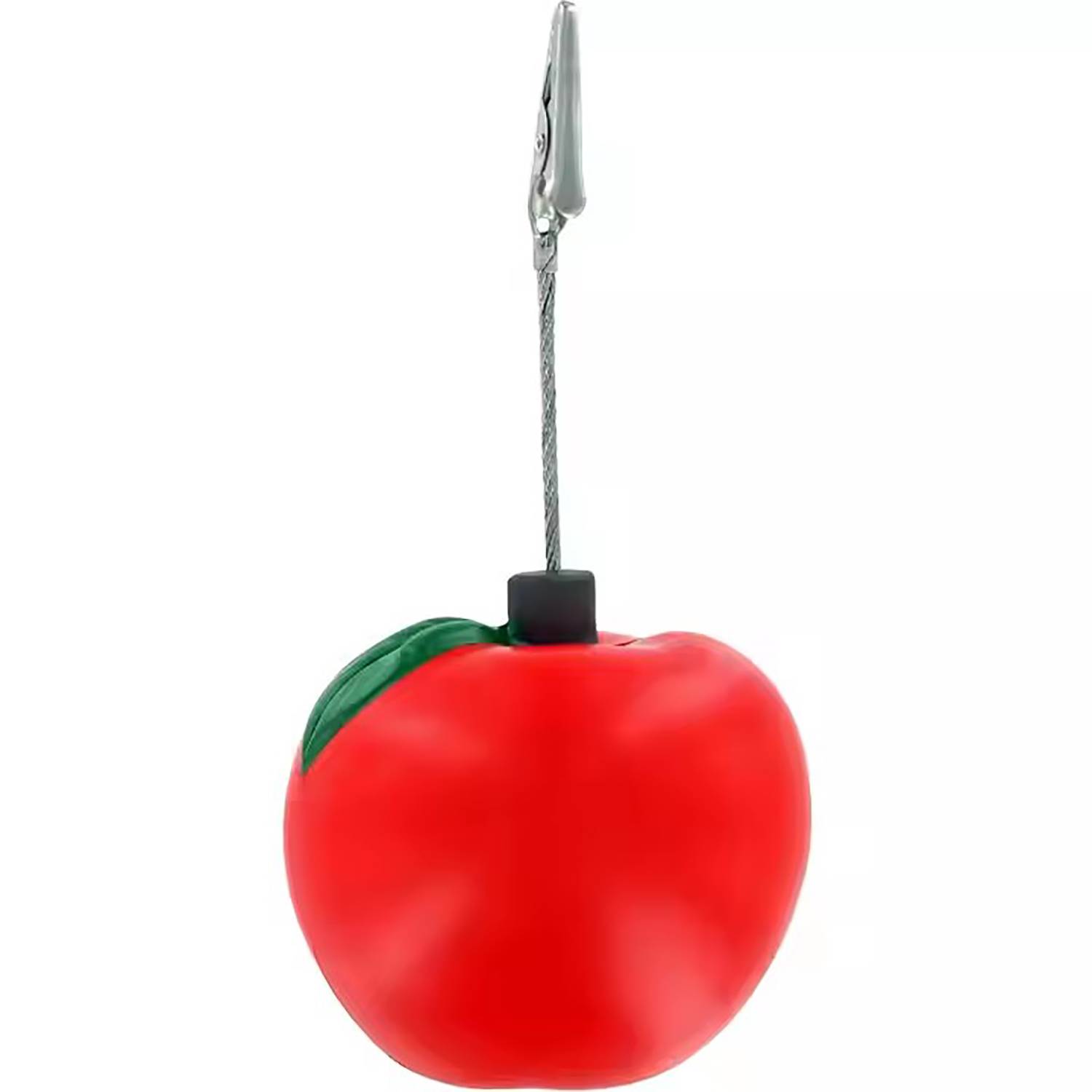 PU Apple Shaped Stress Reliever Note Nest Clip 2