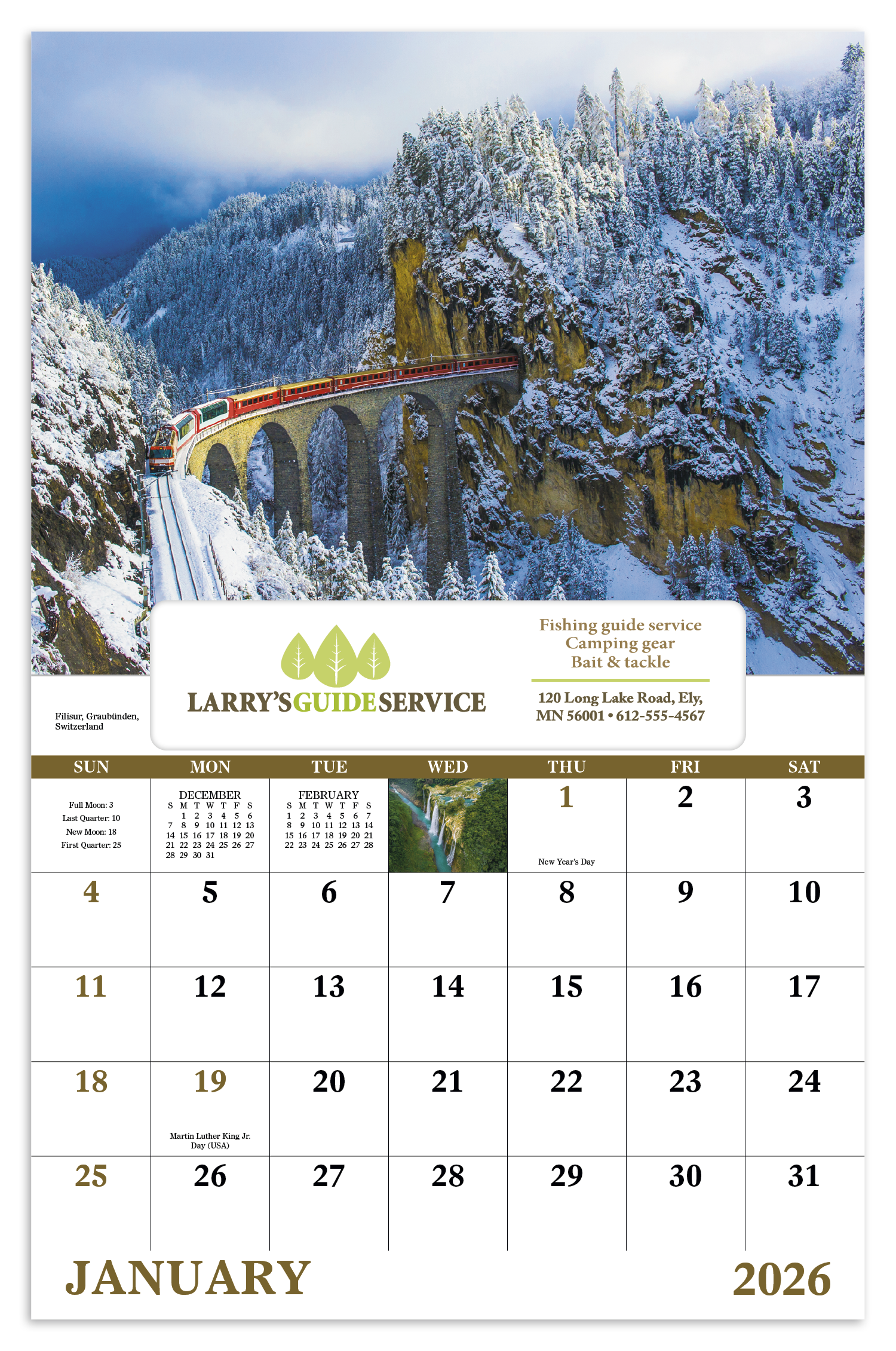 Good Value™ Glorious Getaways - Window Calendar 31