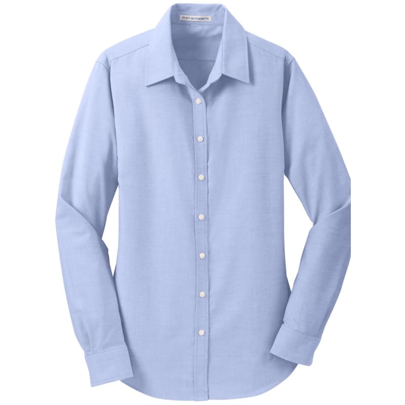 Port Authority Ladies SuperPro Oxford Shirt. 4
