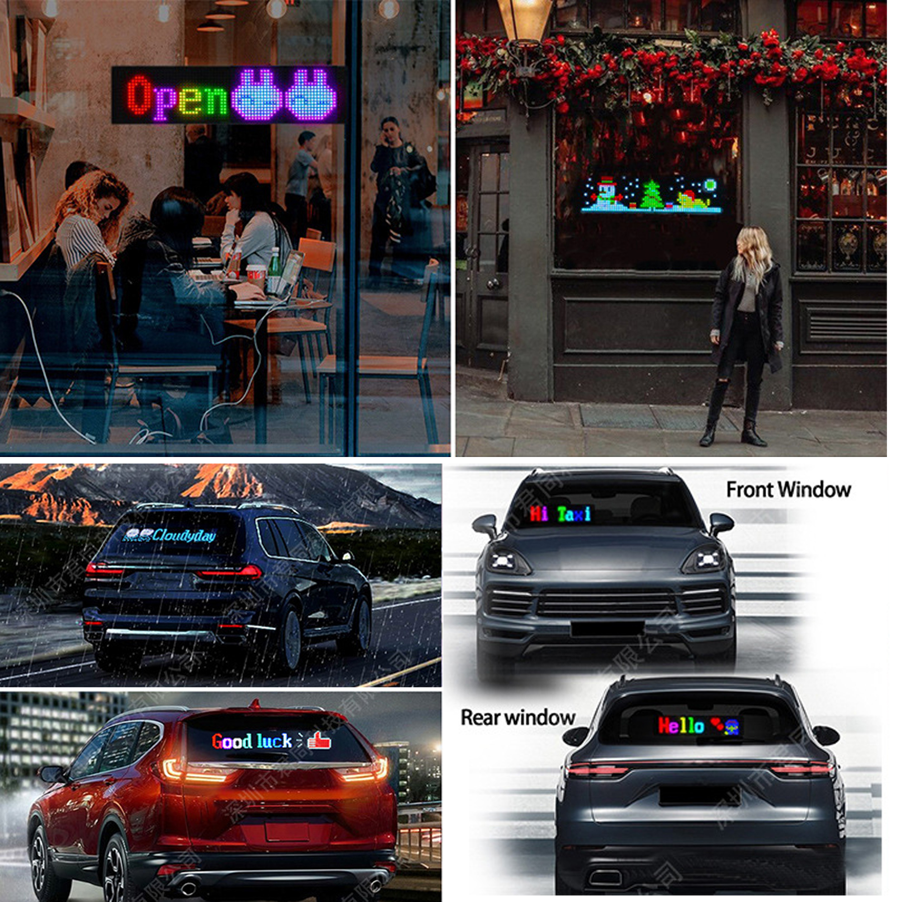 LED Message Board Customizable Display Sign 7