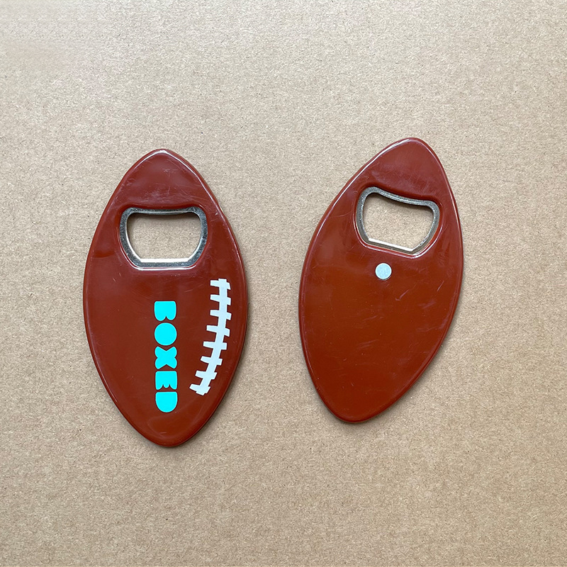 Football Shape Magnetic Bottle Opener 2
