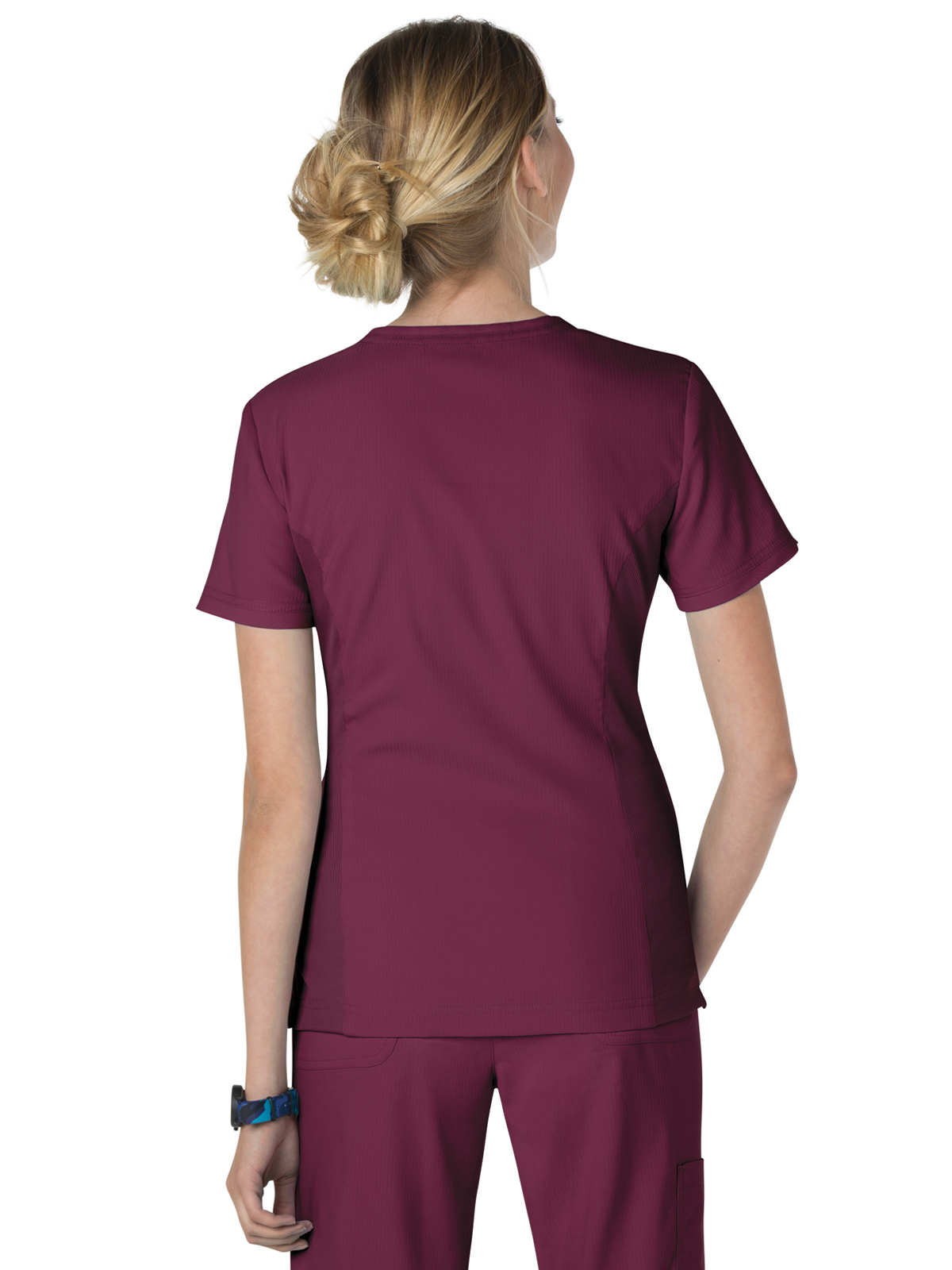 koi - Lite - Women's Three-Pocket Mock-Wrap Philosophy Top 39