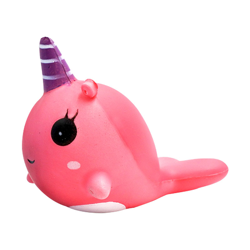 Squishy Narwhal Squeeze Toy Stress Reliever 4