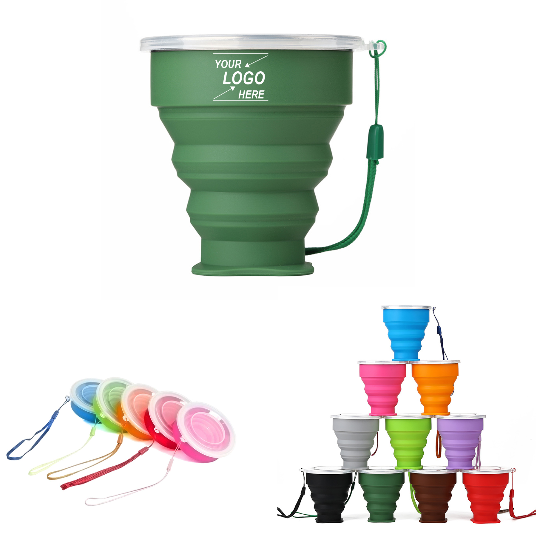 Collapsible Silicone Travel Cup
