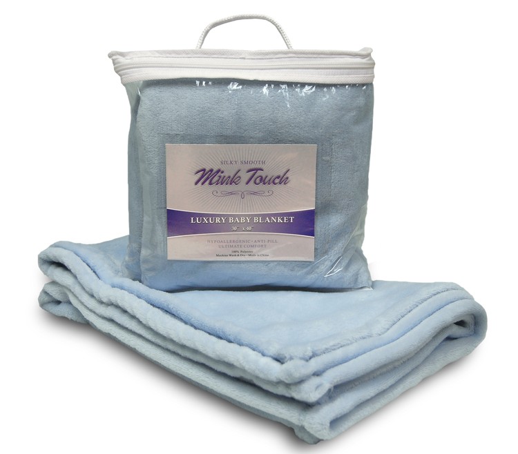 Mink Touch Baby Blanket - Blank 4