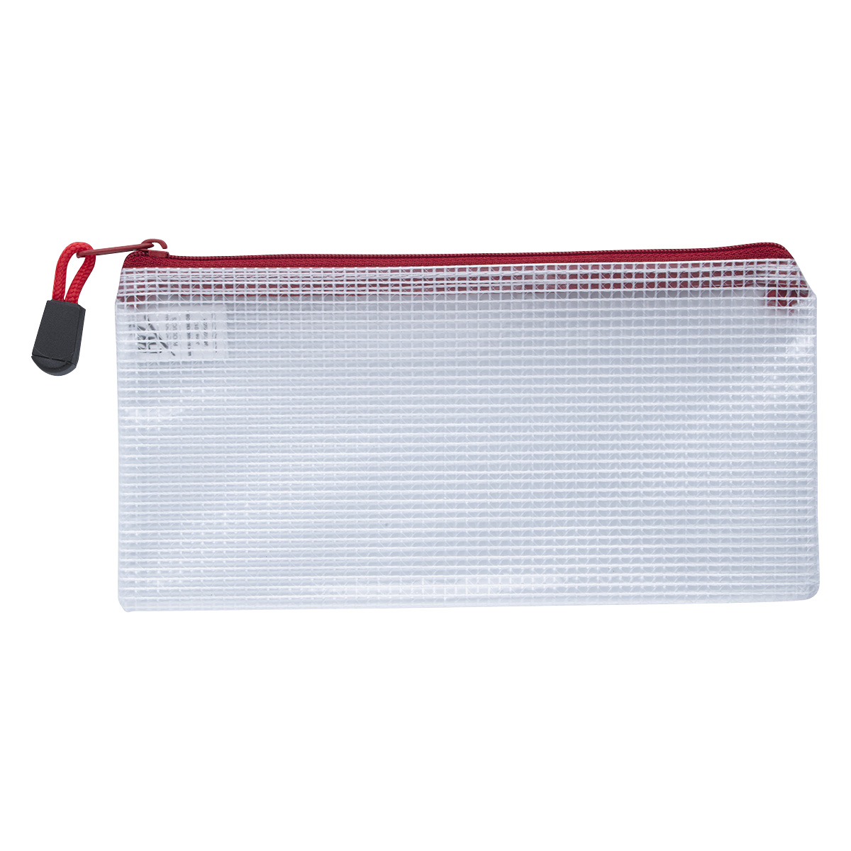 Clear Zippered Pencil Pouch 6