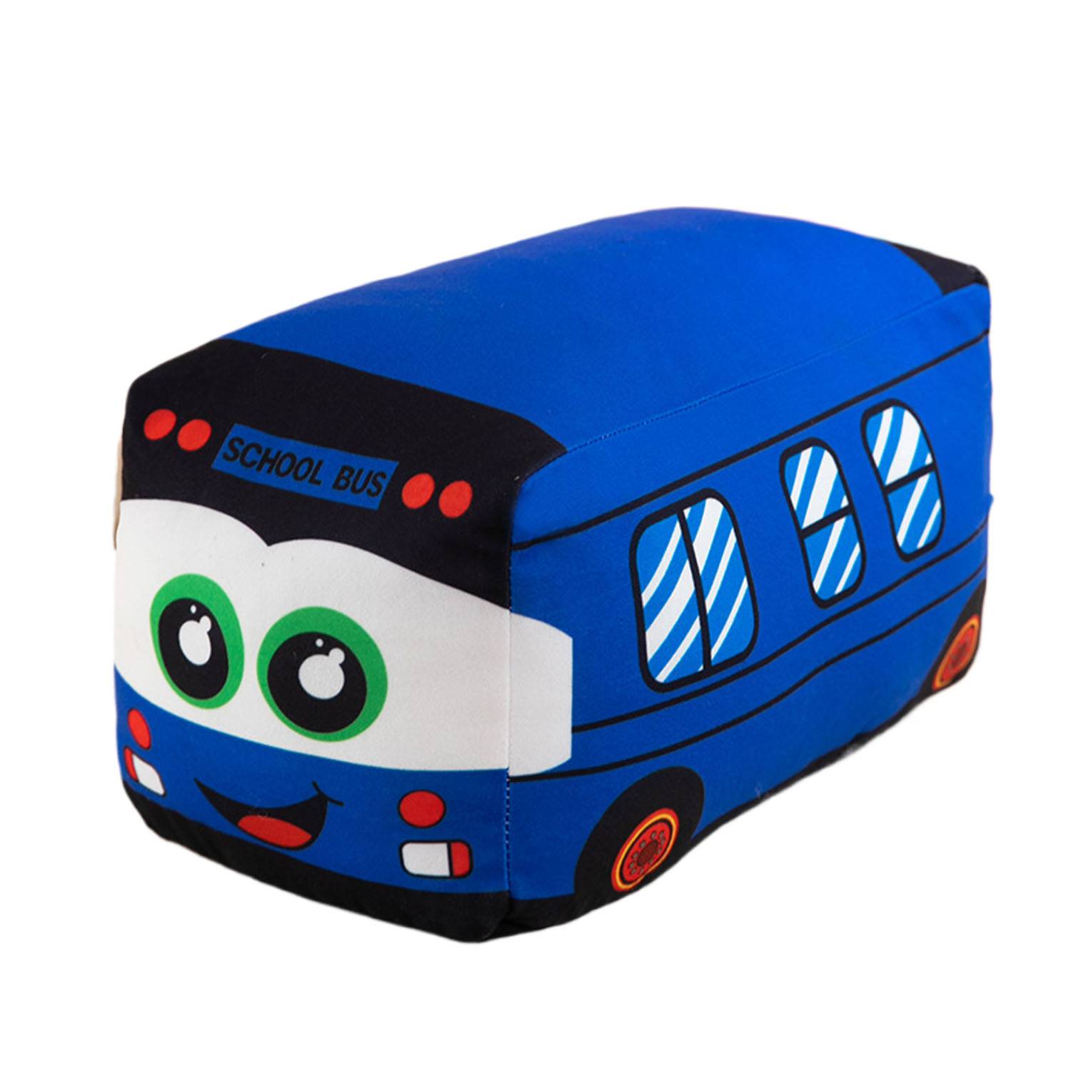 Soft Durable Removable Cover PP Cotton Plush Bus Doll 3