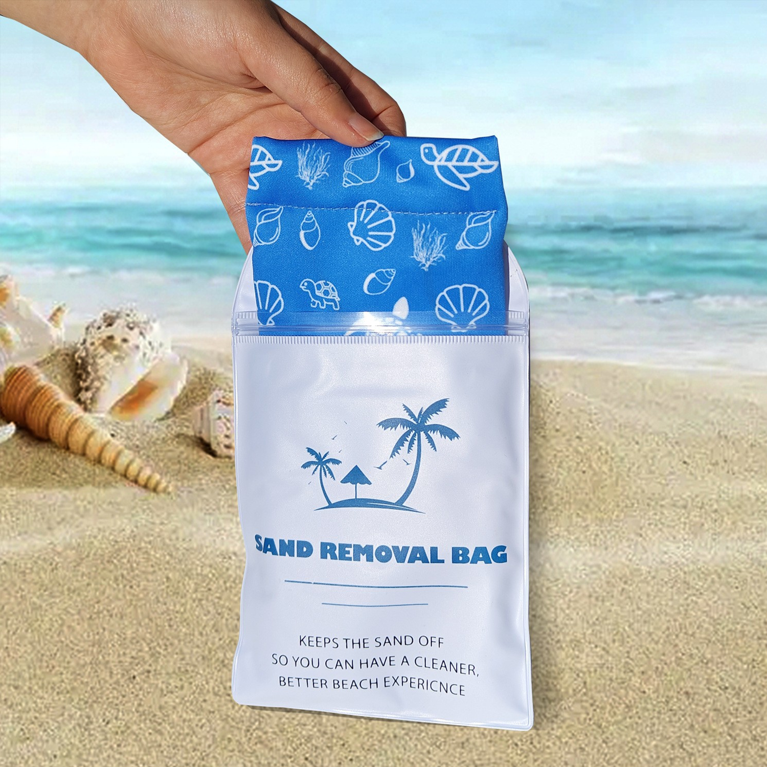 Reusable Beach Sand Removal Bag 5