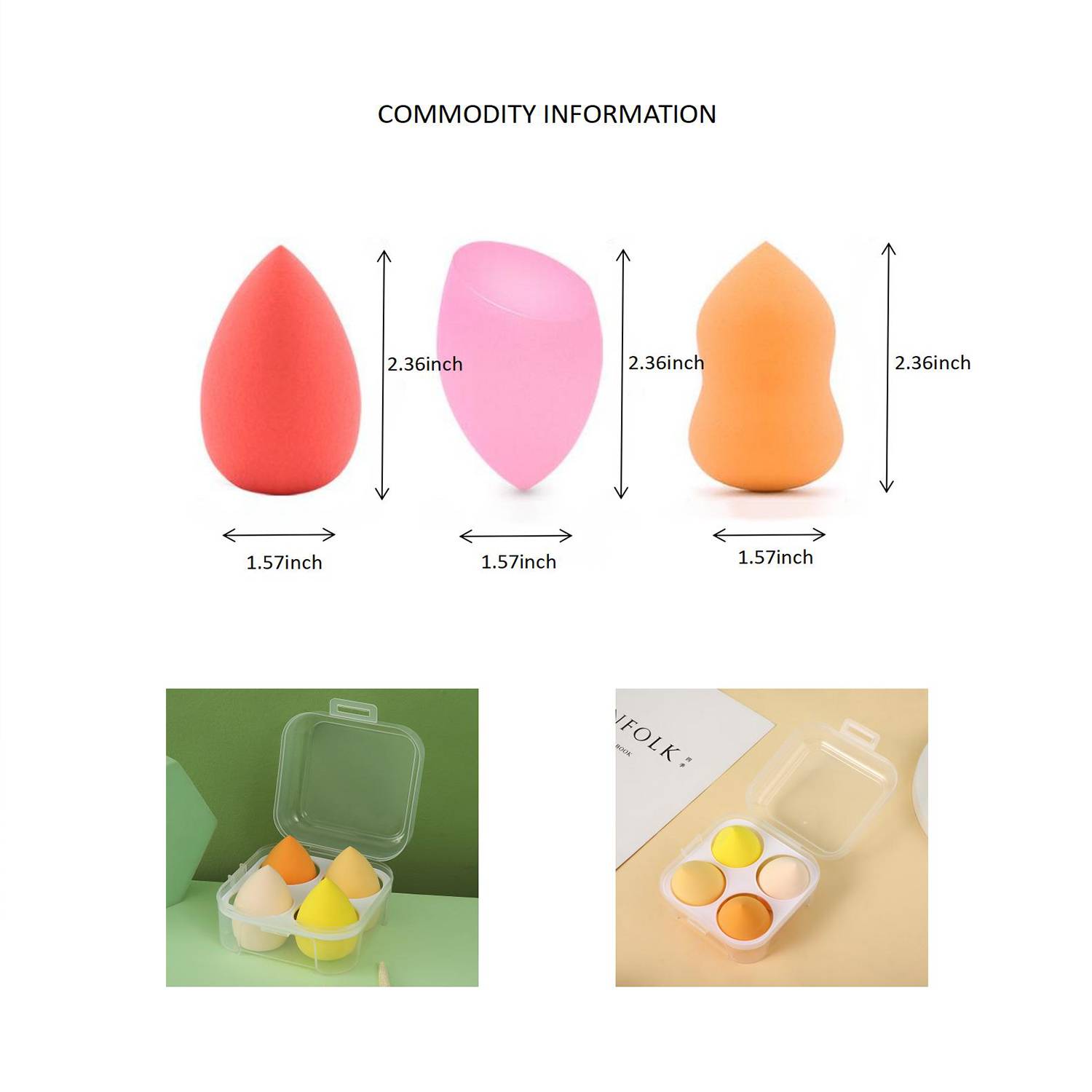 Non-Latex Make-Up Eggs 3
