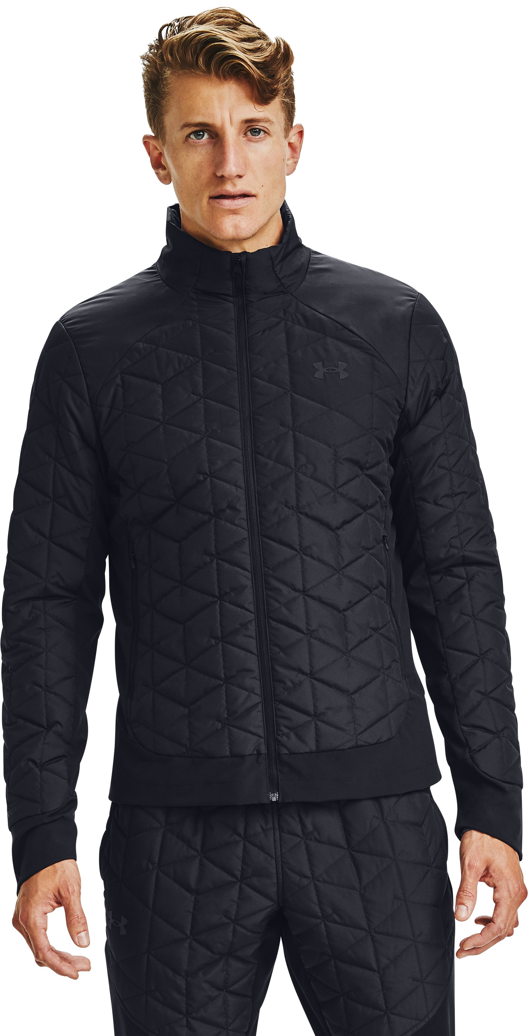 Men's UA Storm ColdGear Reactor Run Hybrid Jacket  2
