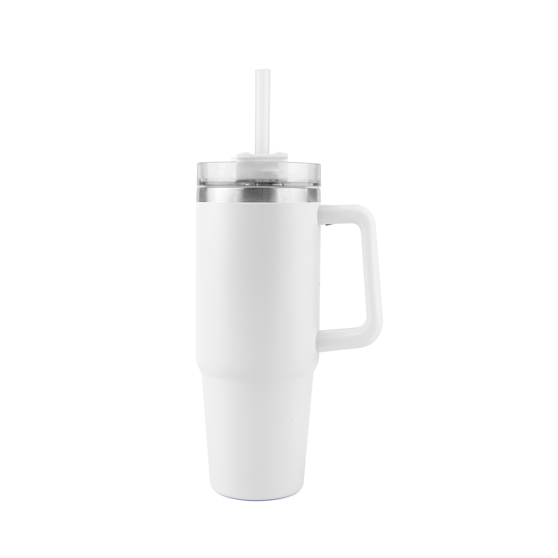 US Stock 30 OZ. S/S Travel Mug w/ Handle & Twist Closure Straw Lid 4