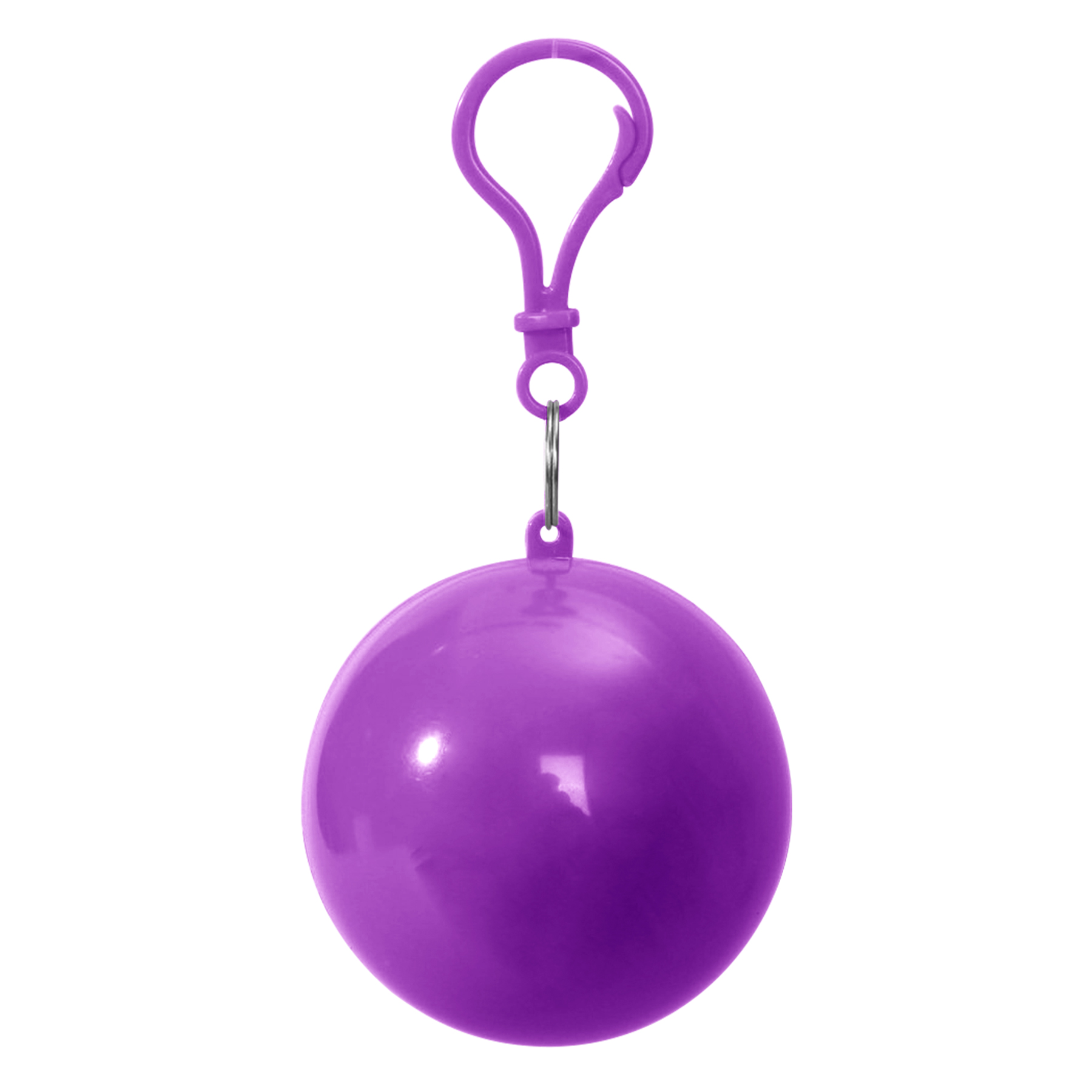 Disposable Raincoat With Ball Key Chain 11