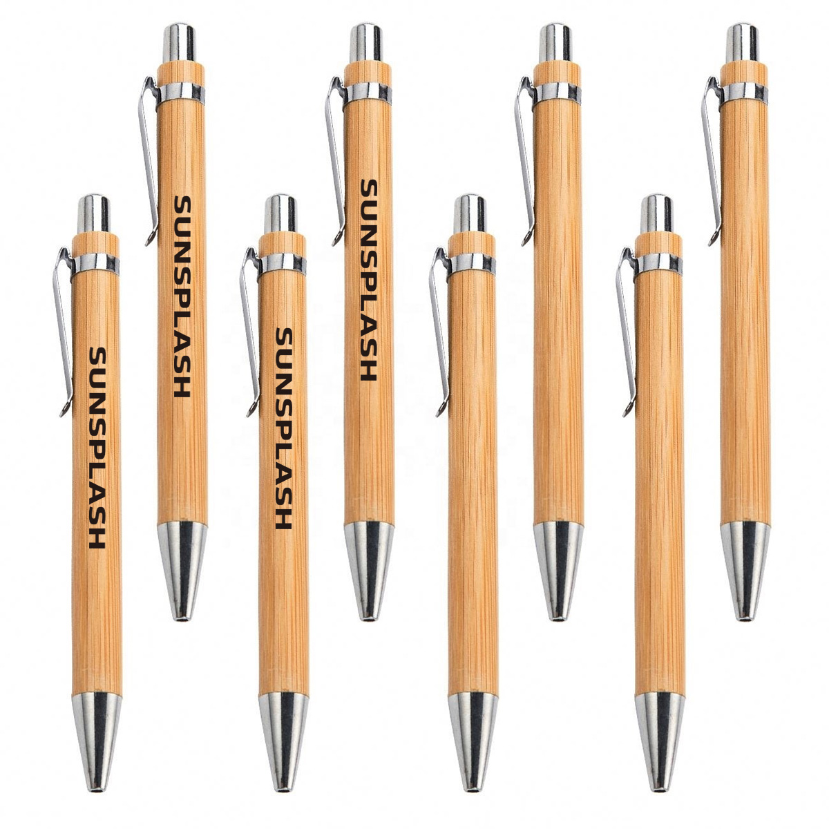 Eco-friendly Recycled Bamboo Ballpoint Pen 2