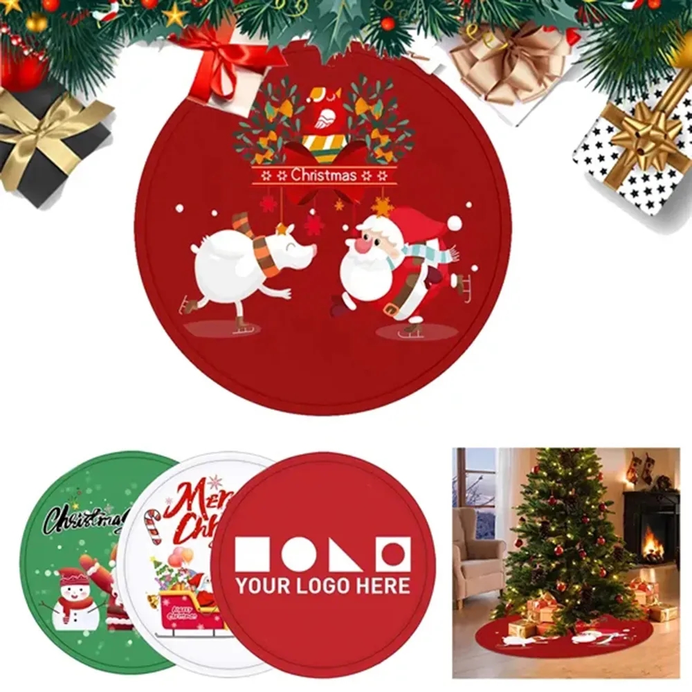 30" Silicone Christmas Tree Stand Mat 3
