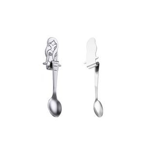 Mermaid Handle Steel Spoon 11