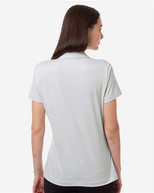 Women's 4-Way Stretch Printed Polo - A717 13