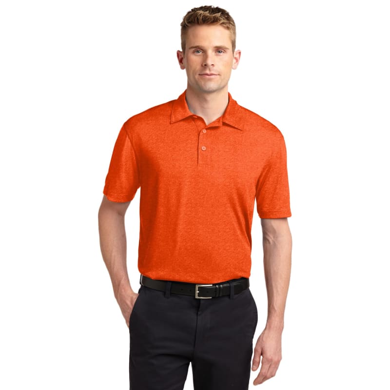 Sport-Tek Heather Contender Polo. 32