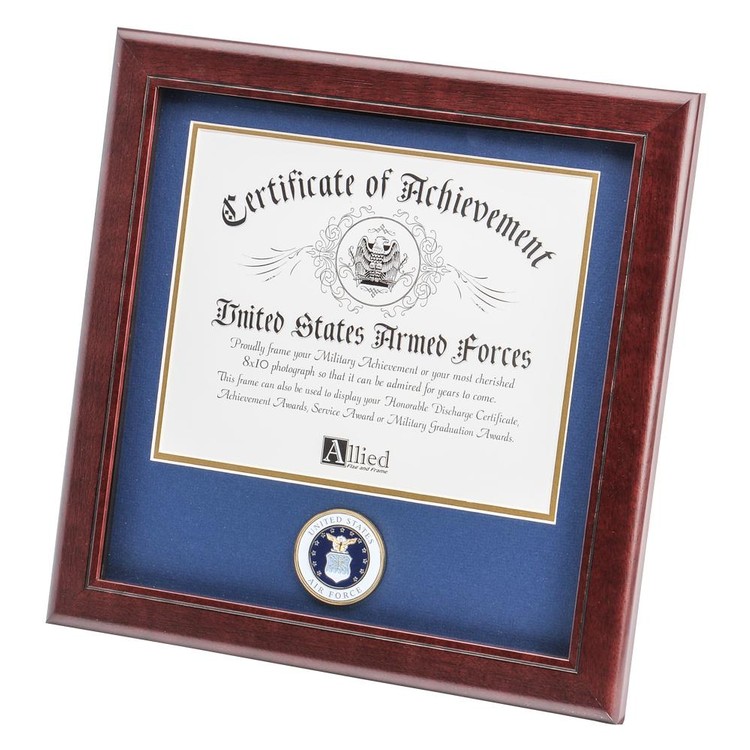 U.S. Air Force Medallion 8-Inch by 10-Inch Certificate Frame 2