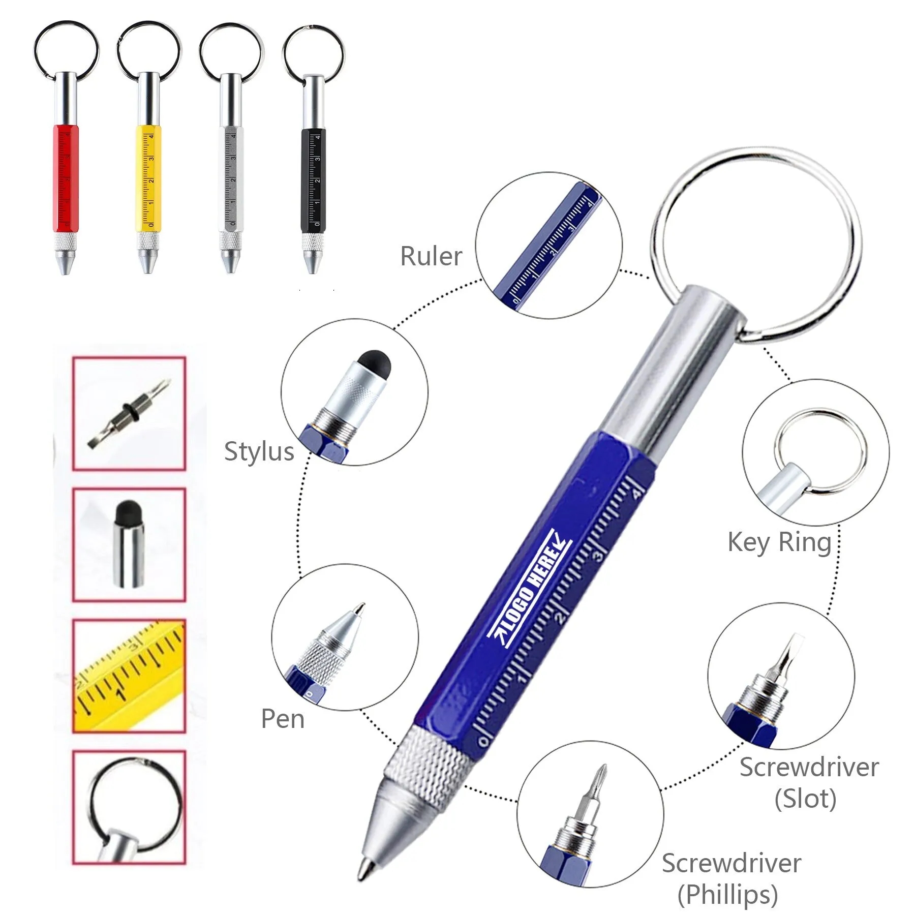 6 in 1 Multi Tool Pen Set 6