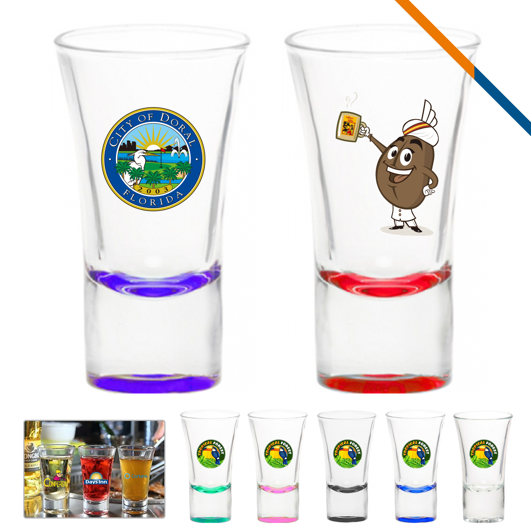 Tedish Shot Glasses 4