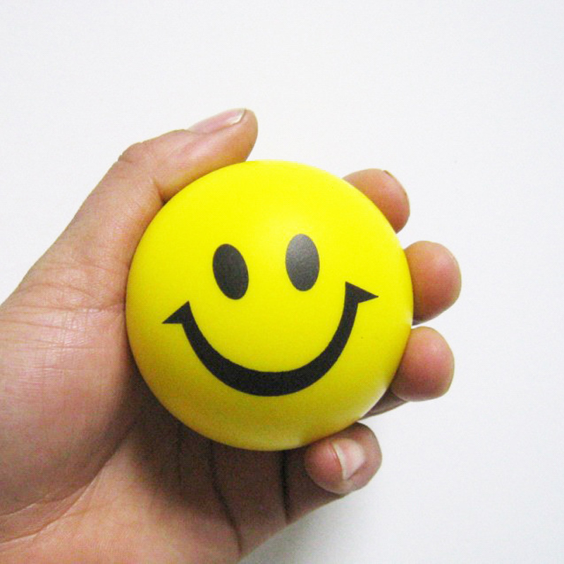 2.5" Round Stress Reliever Squeeze Ball 3